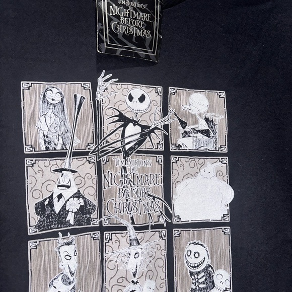 Vintage DEAD-STOCK Nightmare Before Christmas Movie shirt Tim Burton Touchstone - Picture 3 of 4